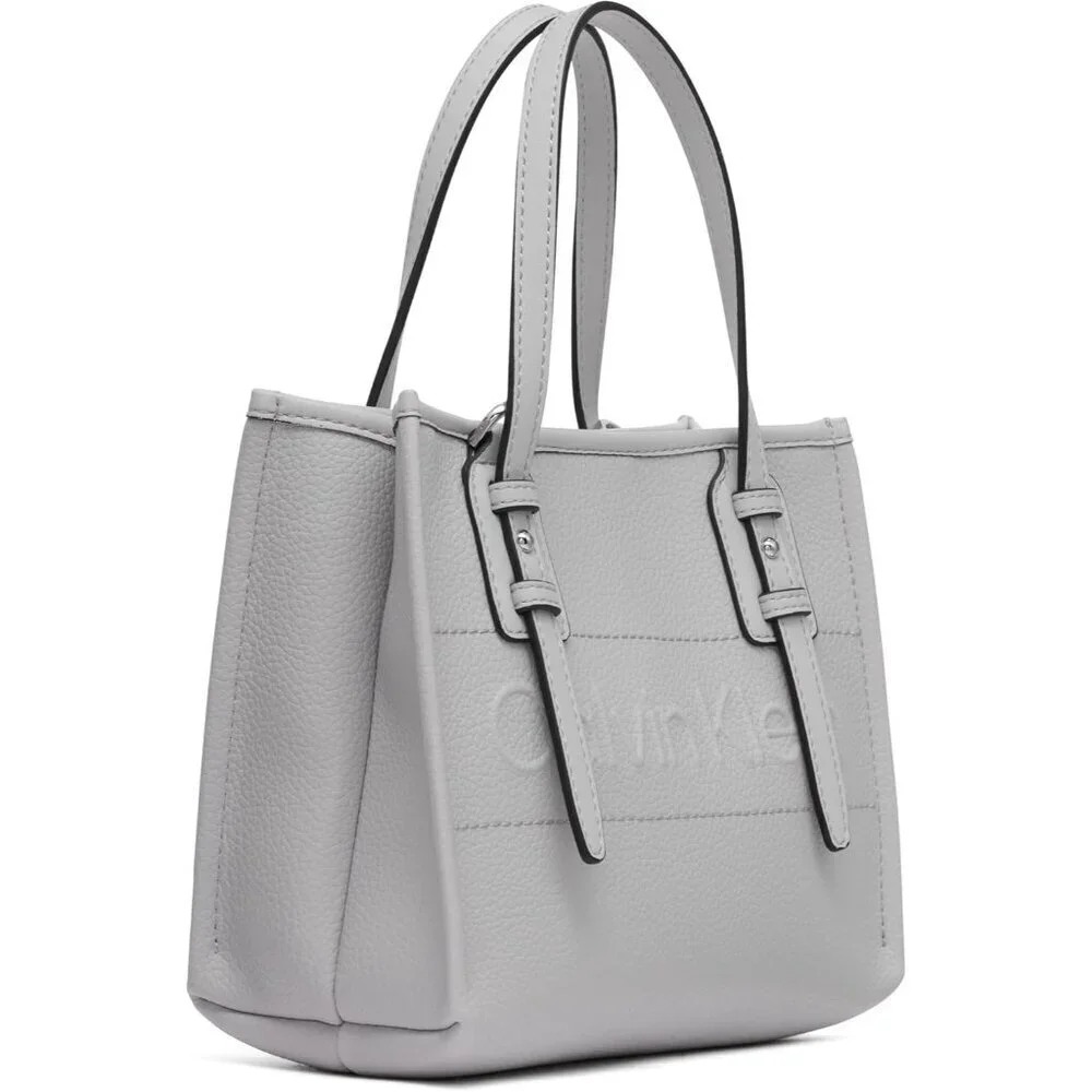 Mini Crossbody Tote Vegan Leather Womens Fashion Handbag Organizer